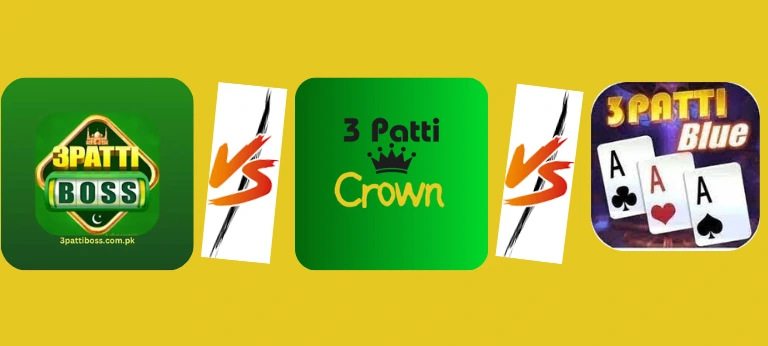 top games 3 Patti Boss, 3 Patti Blue, and 3 Patti Crown