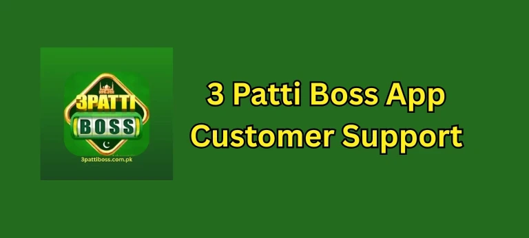 3 Patti Boss customer support, what services they offer