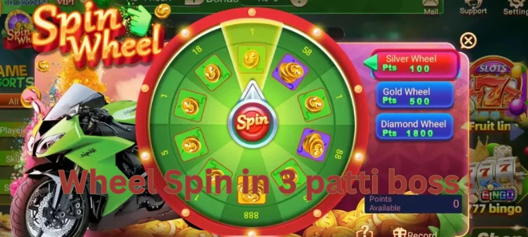 how to win big on the Spin Wheel in 3 Patti Boss